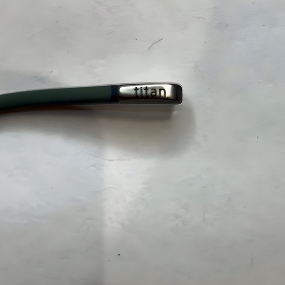 Titanium Rimless Silver and Black Frames - Picture 9 of 13